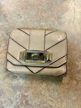 Rebecca Minkoff Small Love Quilted Wallet Signature Turn Lock Closure 4 Pockets